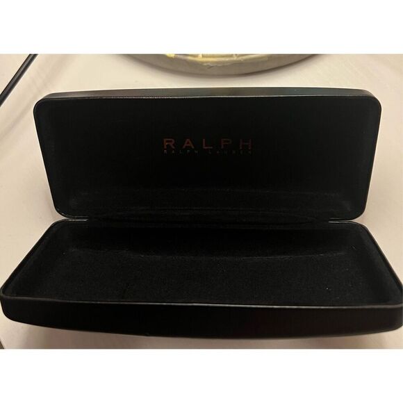 Ralph Lauren black sunglass case - Picture 3 of 6